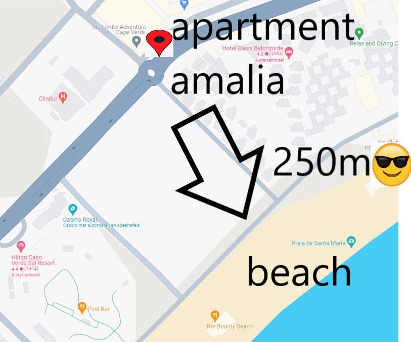 Appartement Amalia Sal Santa Maria Exterior foto
